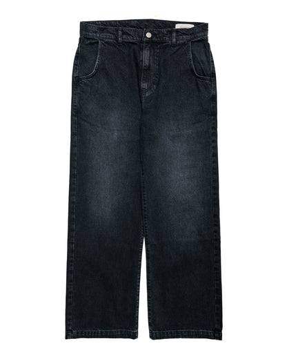 lost & found mfpen mfpen Straight Cut Jeans Faded Black