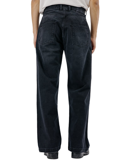 lost & found mfpen mfpen Straight Cut Jeans Faded Black