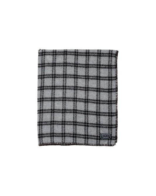 mfpen Triangle Scarf Ash Brown Check