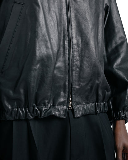 ssstein Calf Zip Short Jacket Black