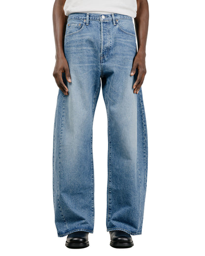 ssstein Deformation Wide Denim Jeans Indigo