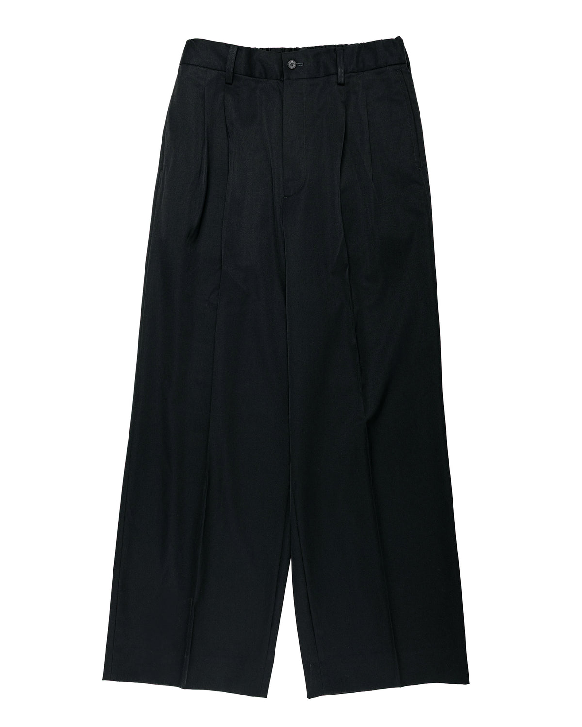 ssstein Easy Long Wide Trousers Black