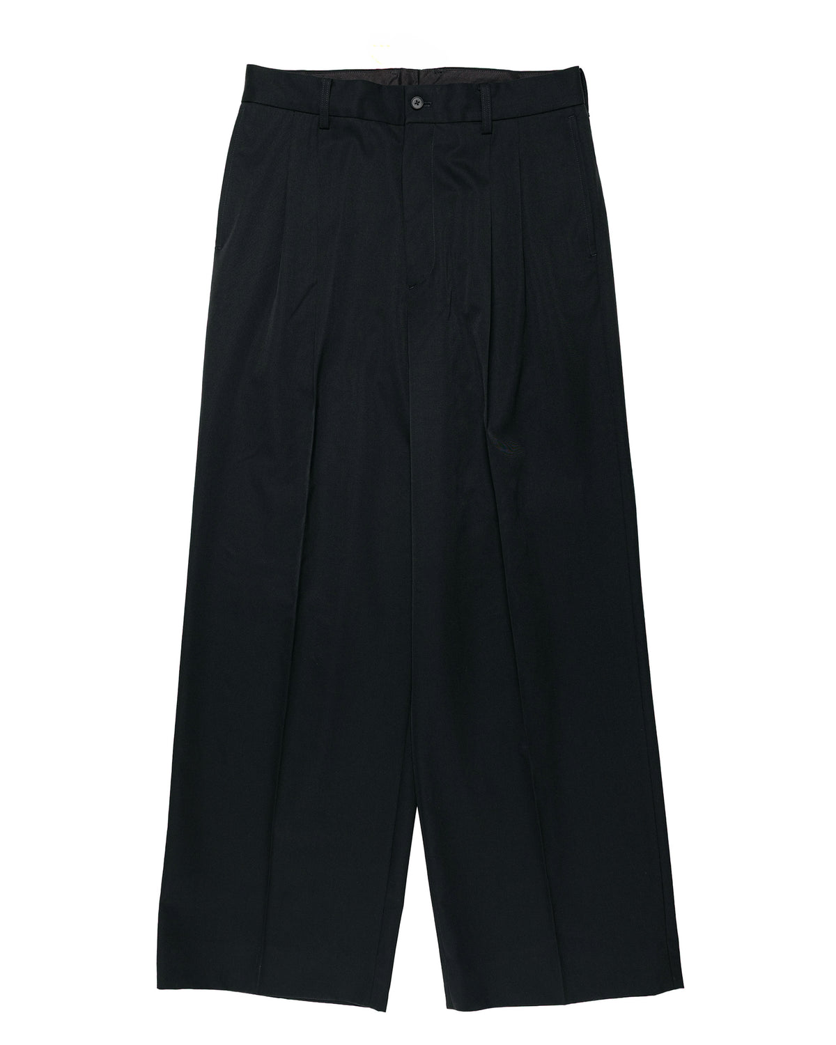 ssstein Long Wide Trousers Black
