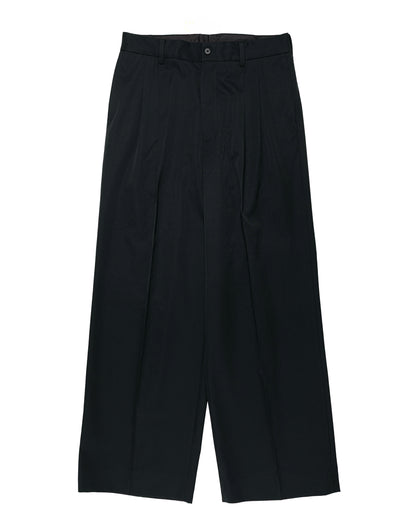 ssstein Long Wide Trousers Black