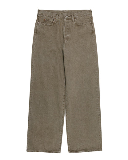 ssstein Loose Color Denim Pants Khaki