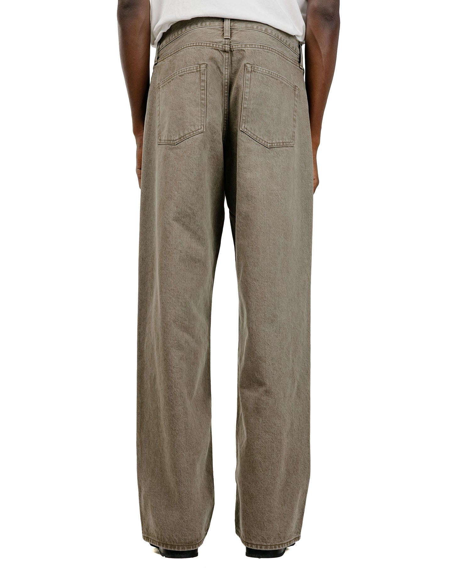 lost & found ssstein ssstein Loose Color Denim Pants Khaki