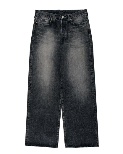ssstein Loose Denim Pants Black