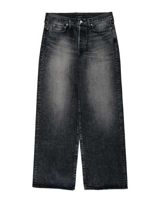 ssstein Loose Denim Pants Black