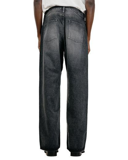 ssstein Loose Denim Pants Black