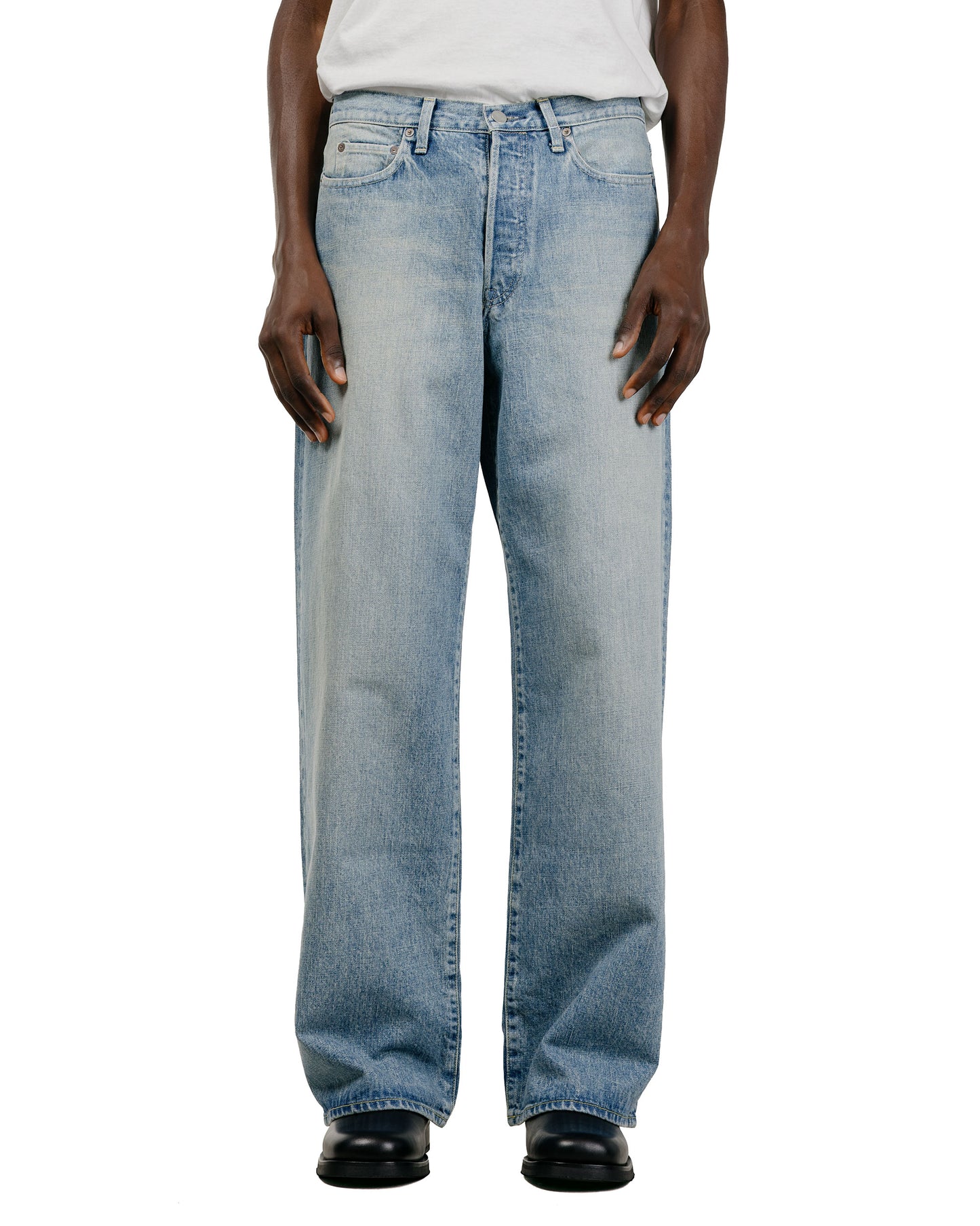 ssstein Loose Denim Pants Indigo