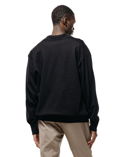 lost & found ssstein ssstein Organic Cotton Knit Skipper LS Black