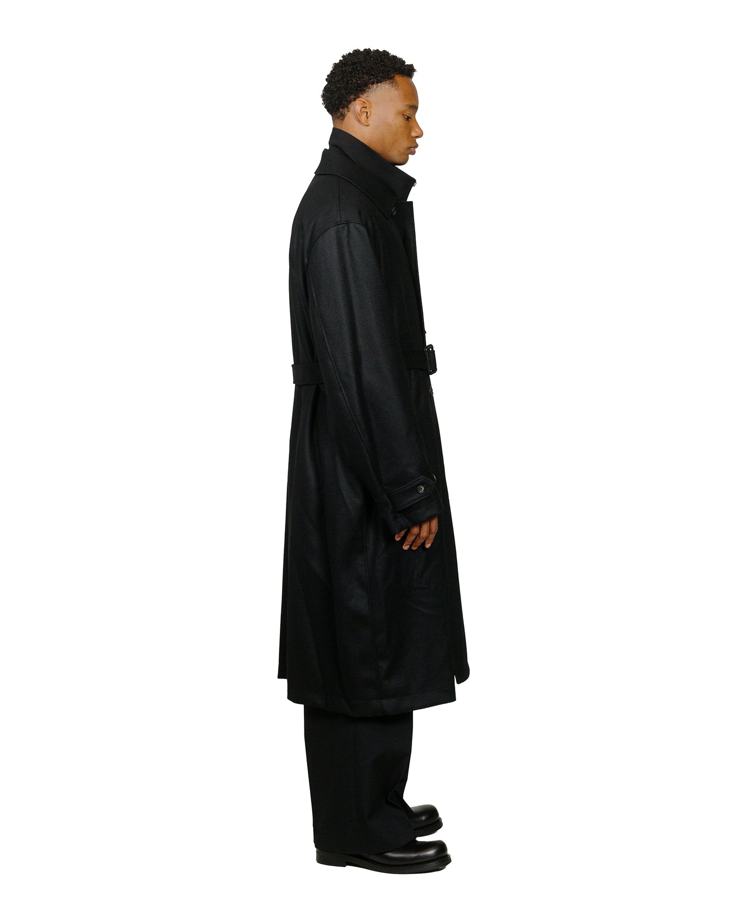 lost & found ssstein ssstein Oversized Investigated Coat Black