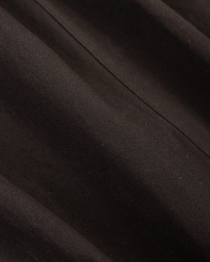lost & found ssstein ssstein Oversized Layered Combination Coat Dark Brown
