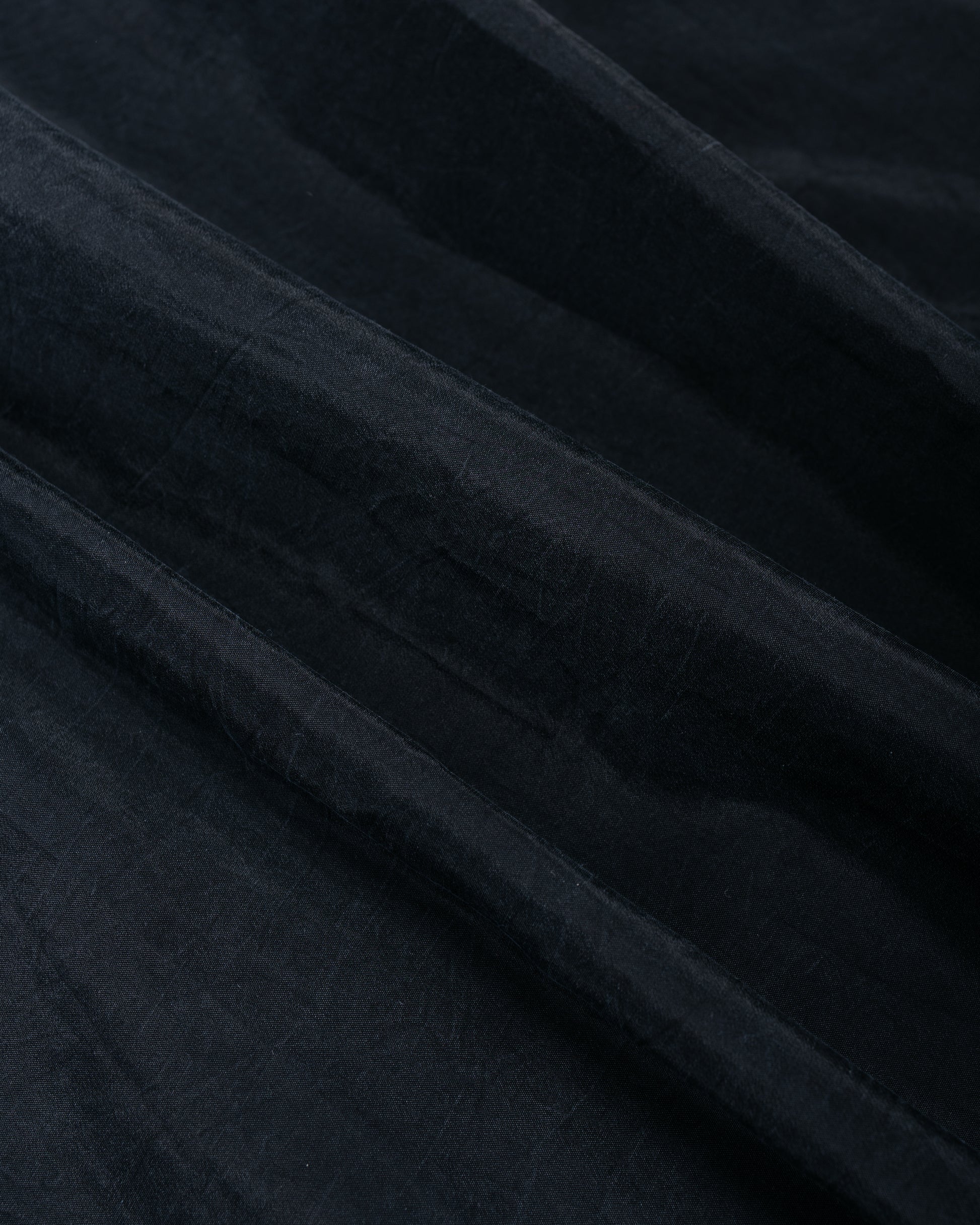 lost & found ssstein ssstein Silk Nylon Skipper Shirt Black