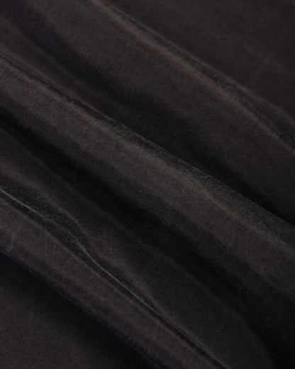 lost & found ssstein ssstein Silk Nylon Skipper Shirt Charcoal Brown
