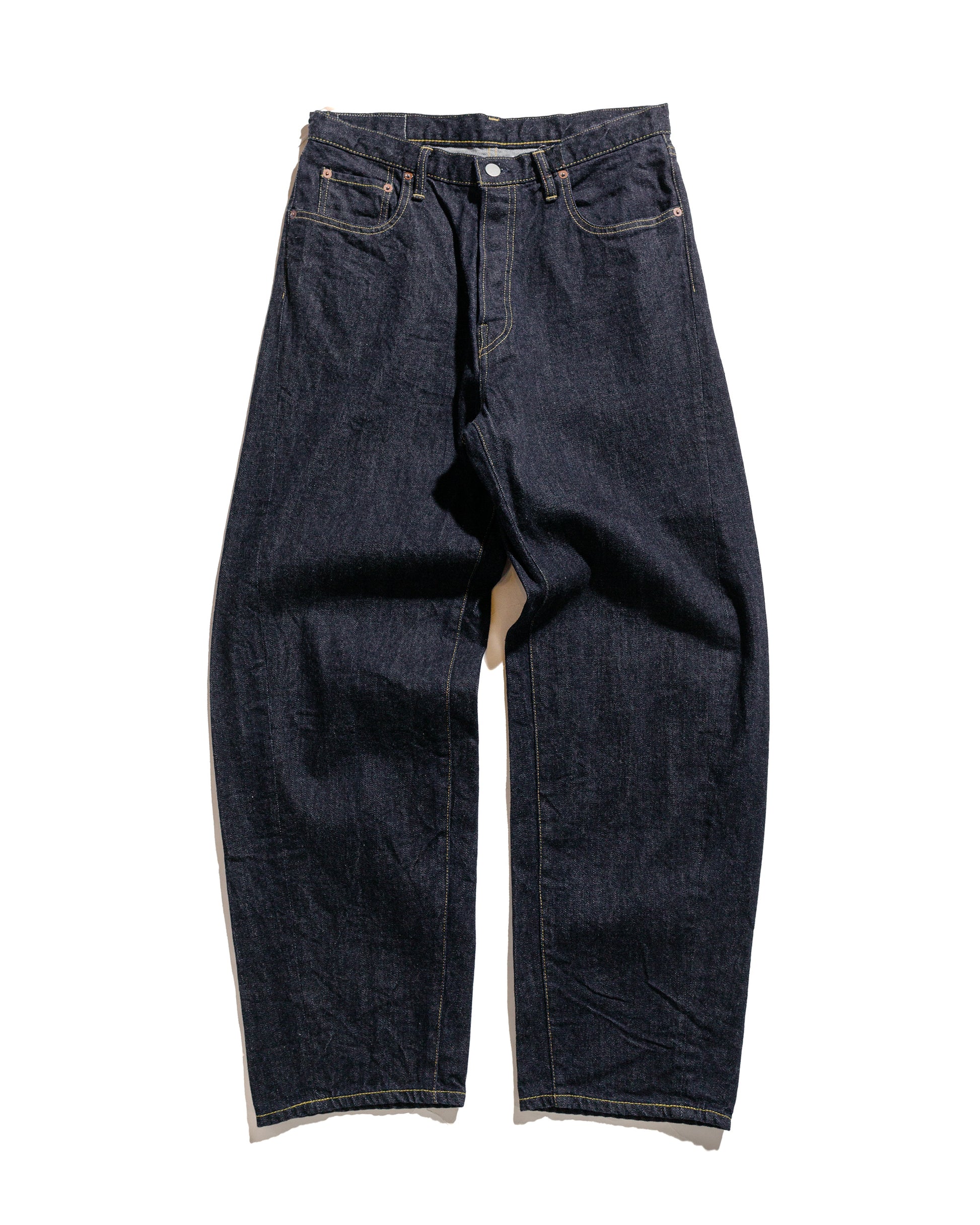 lost & found ssstein ssstein Twist Seam Eco Denim Jean Indigo One Wash
