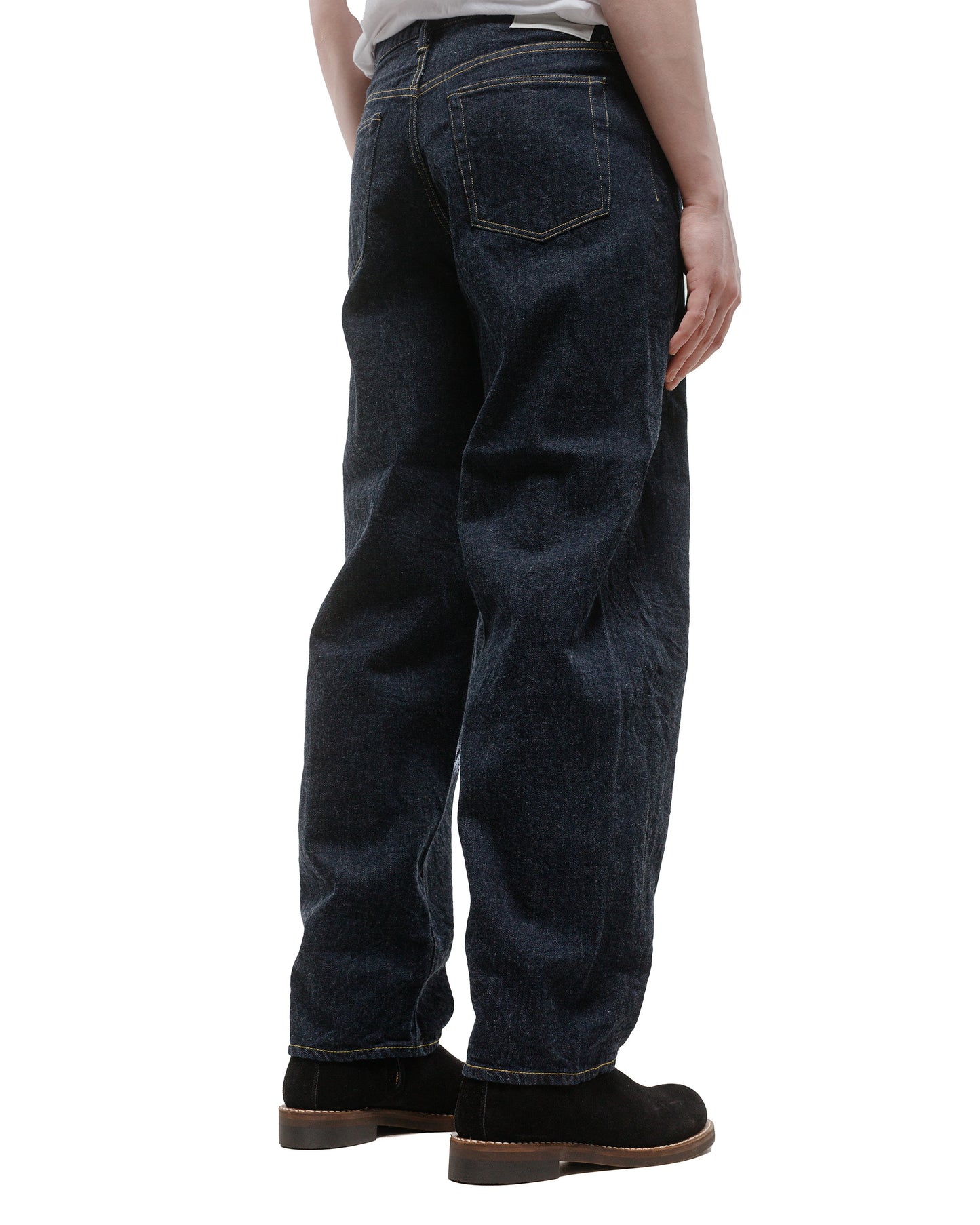 lost & found ssstein ssstein Twist Seam Eco Denim Jean Indigo One Wash