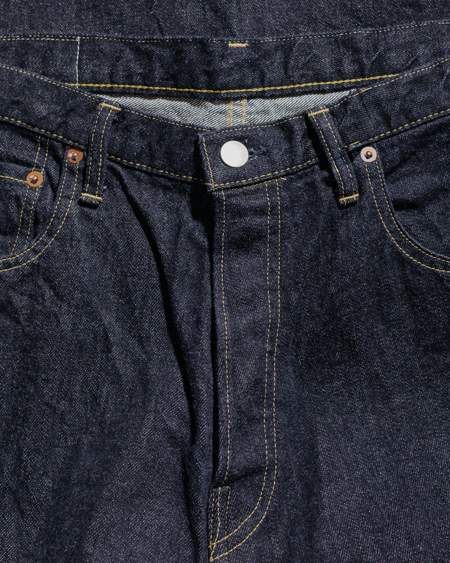 lost & found ssstein ssstein Twist Seam Eco Denim Jean Indigo One Wash