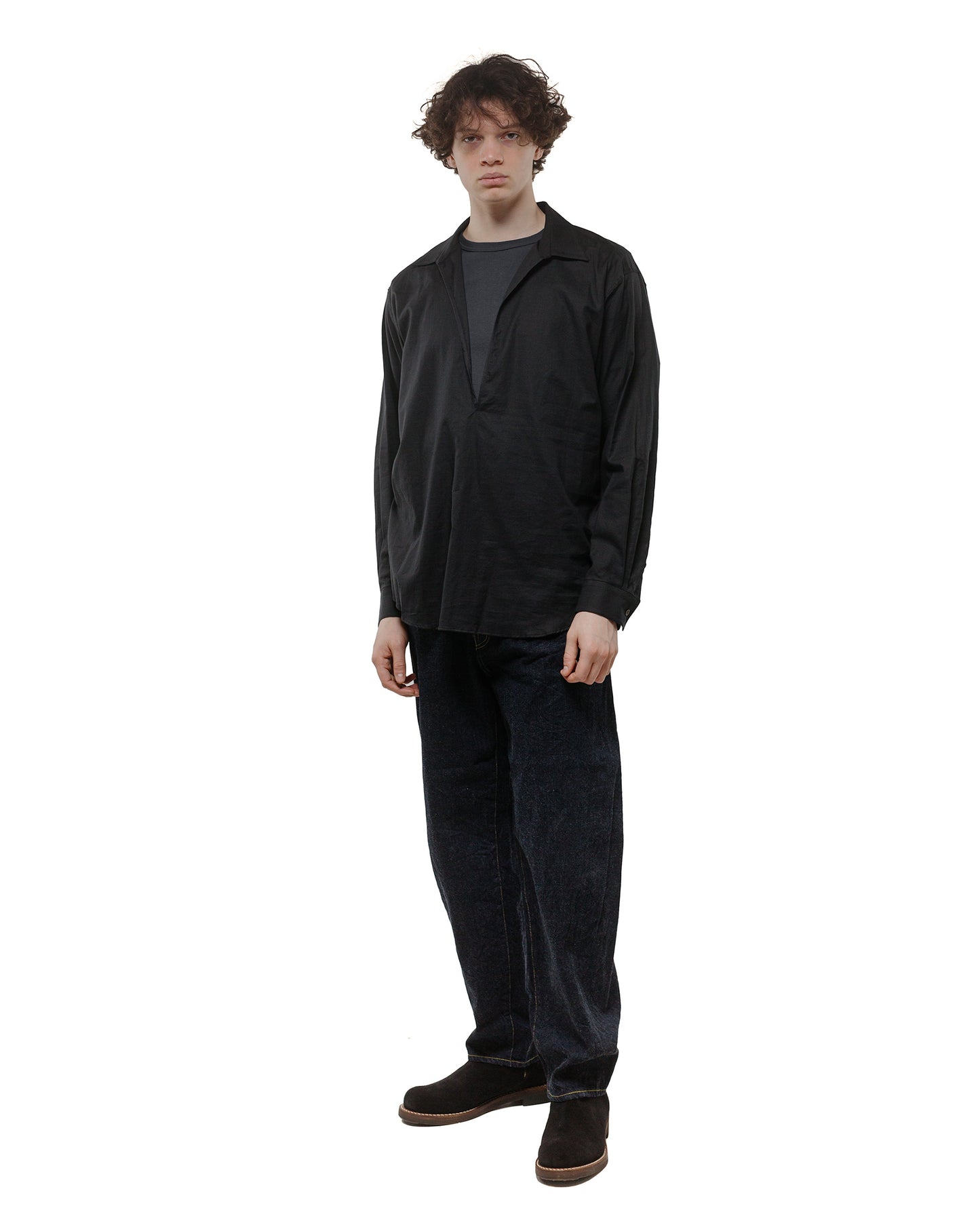 lost & found ssstein ssstein Twist Seam Eco Denim Jean Indigo One Wash