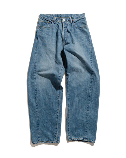 lost & found ssstein ssstein Twist Seam Vintage Denim Jeans Indigo