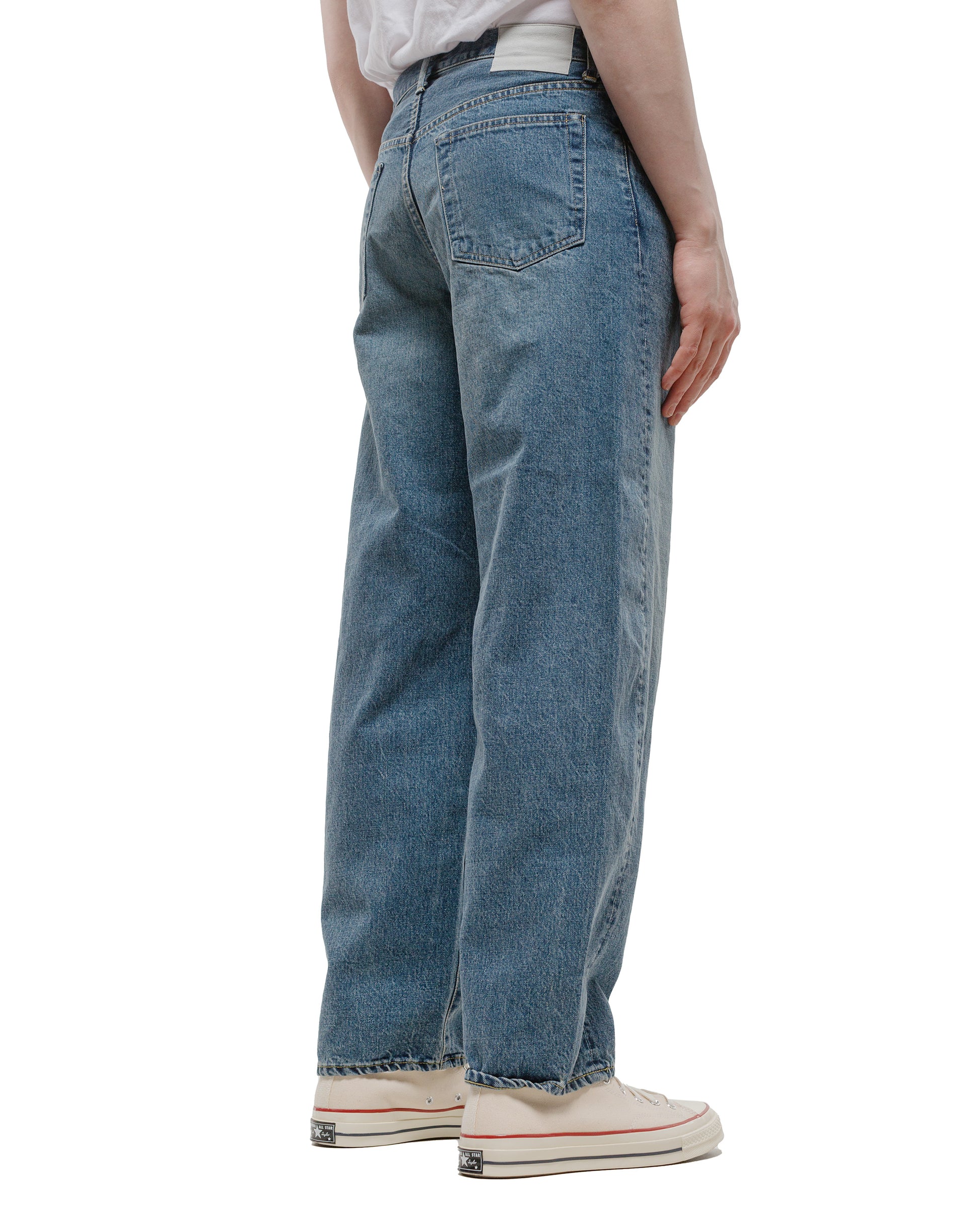 lost & found ssstein ssstein Twist Seam Vintage Denim Jeans Indigo