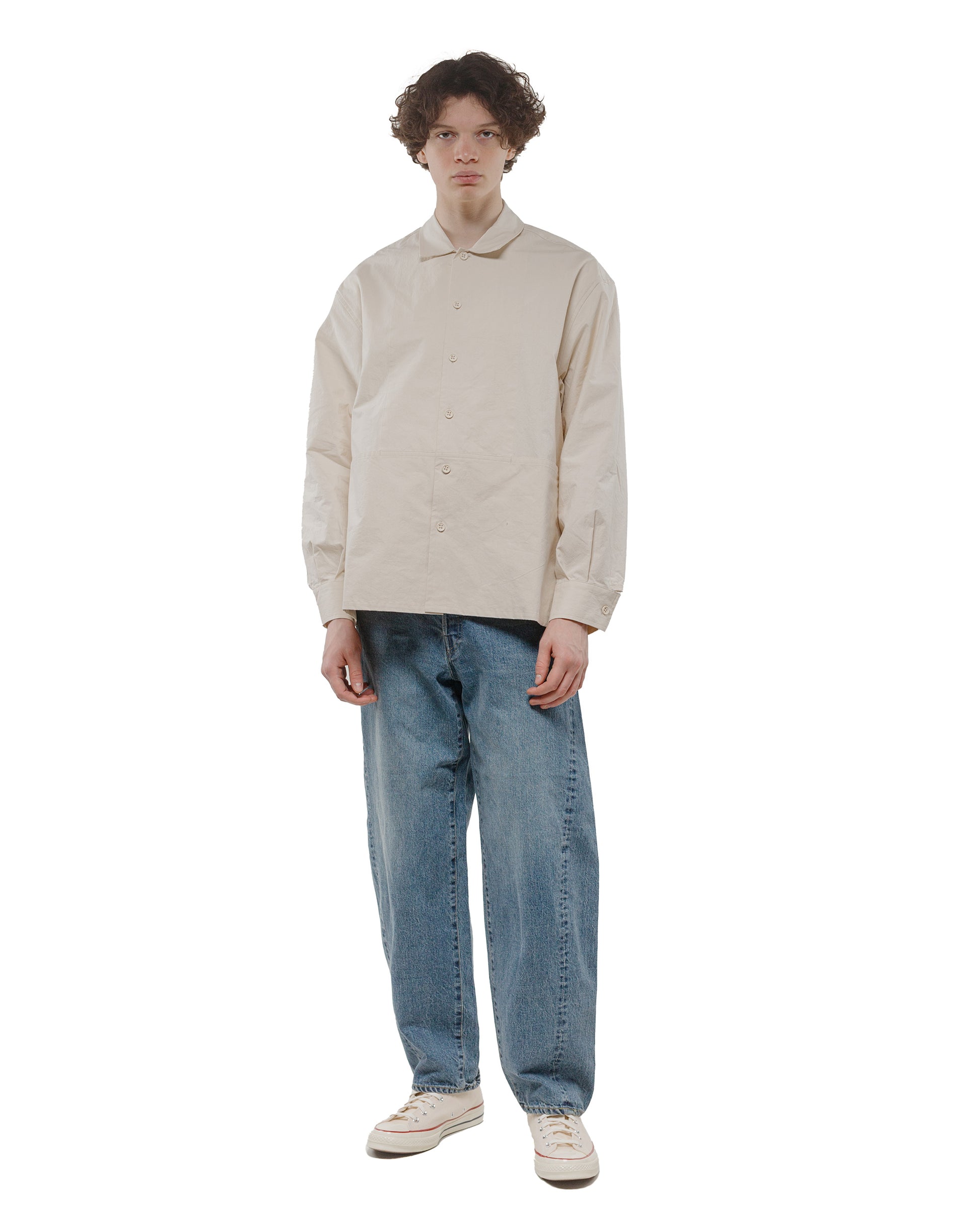 lost & found ssstein ssstein Twist Seam Vintage Denim Jeans Indigo