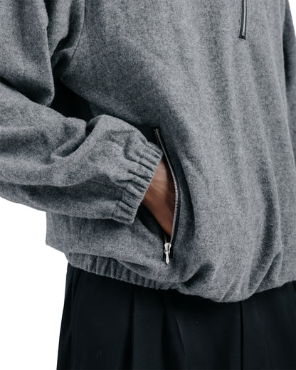 ssstein W/CA Fleece Pullover / LS Grey