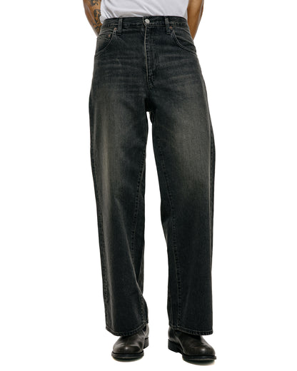 lost & found ssstein ssstein Wide Denim Jeans Black