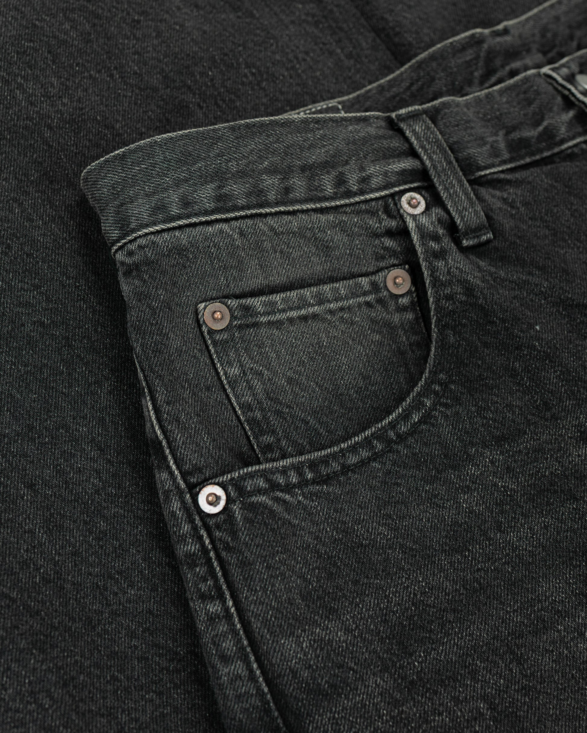 lost & found ssstein ssstein Wide Denim Jeans Black