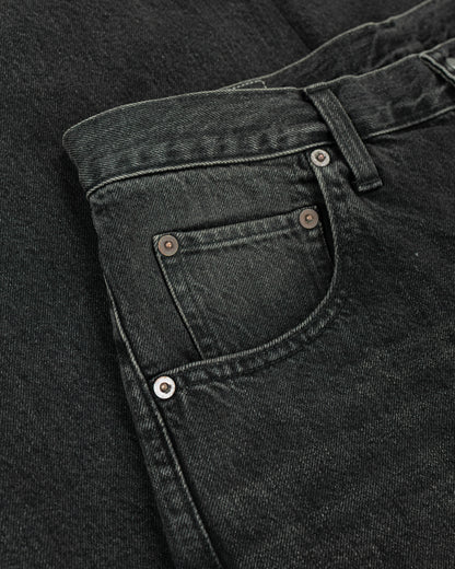 lost & found ssstein ssstein Wide Denim Jeans Black