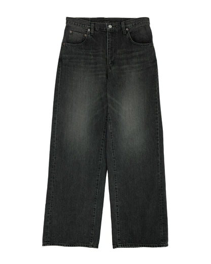 lost & found ssstein ssstein Wide Denim Jeans Black