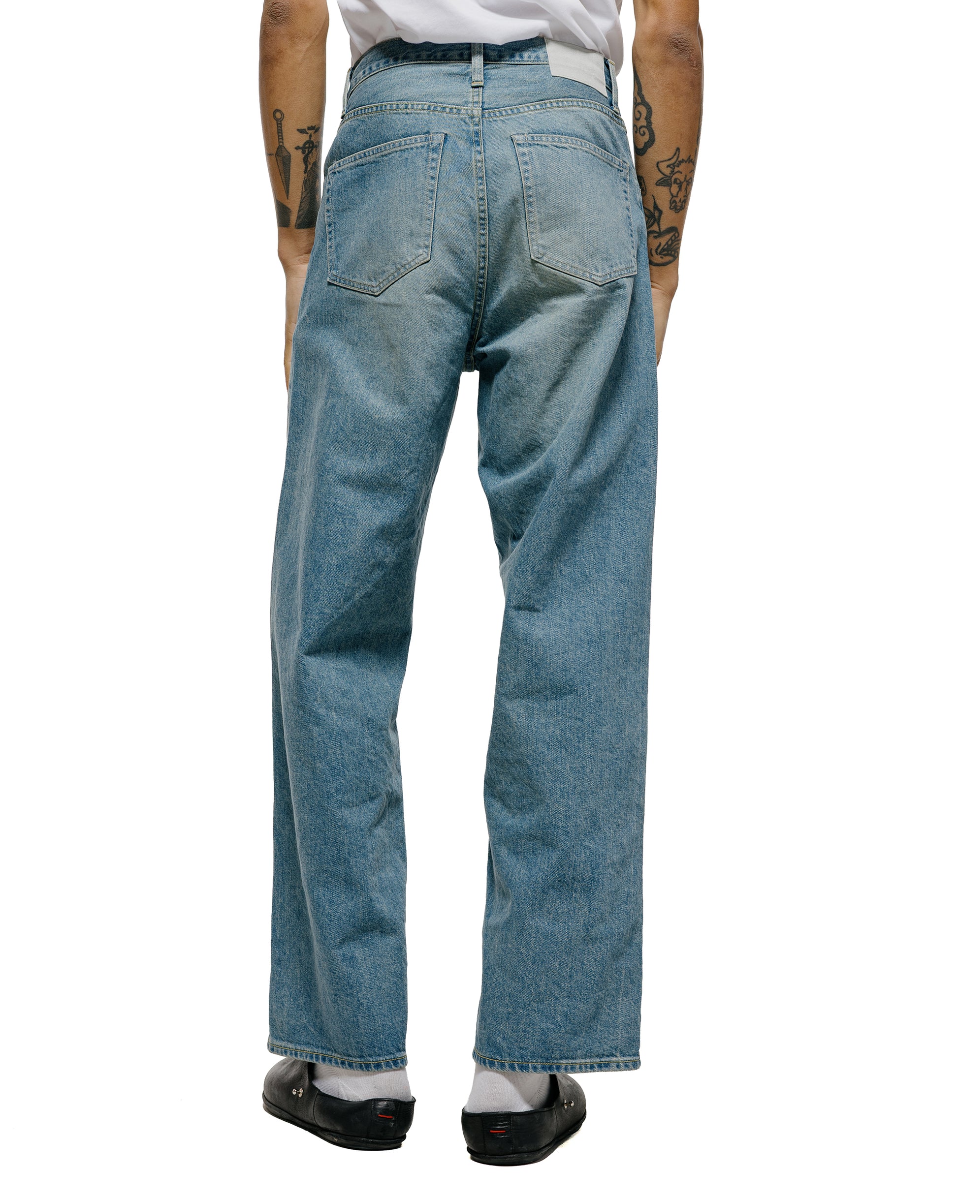 lost & found ssstein ssstein Wide Denim Jeans Indigo