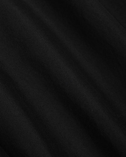 lost & found ssstein ssstein Wool Silk Wide Easy Trouser Black