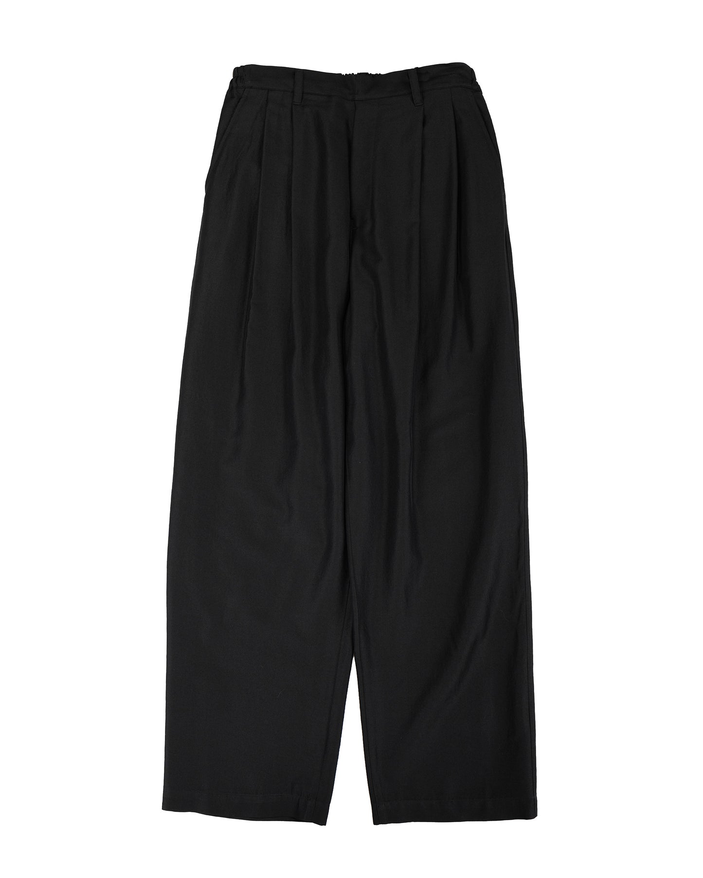 lost & found ssstein ssstein Wool Silk Wide Easy Trouser Black