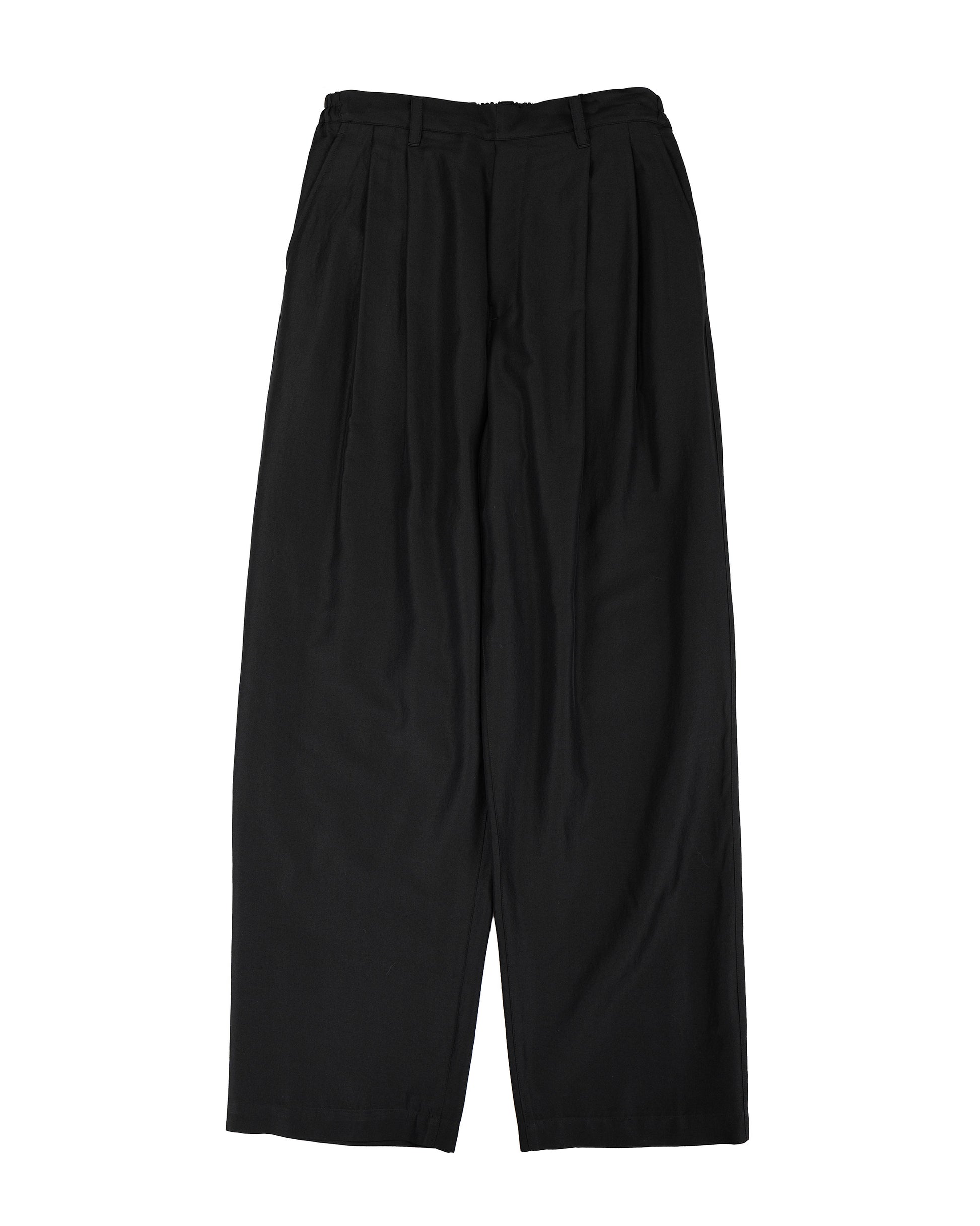 lost & found ssstein ssstein Wool Silk Wide Easy Trouser Black