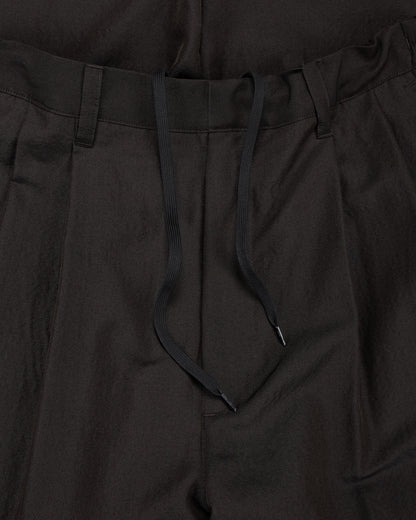 lost & found ssstein ssstein Wool Silk Wide Easy Trouser Dark Charcoal