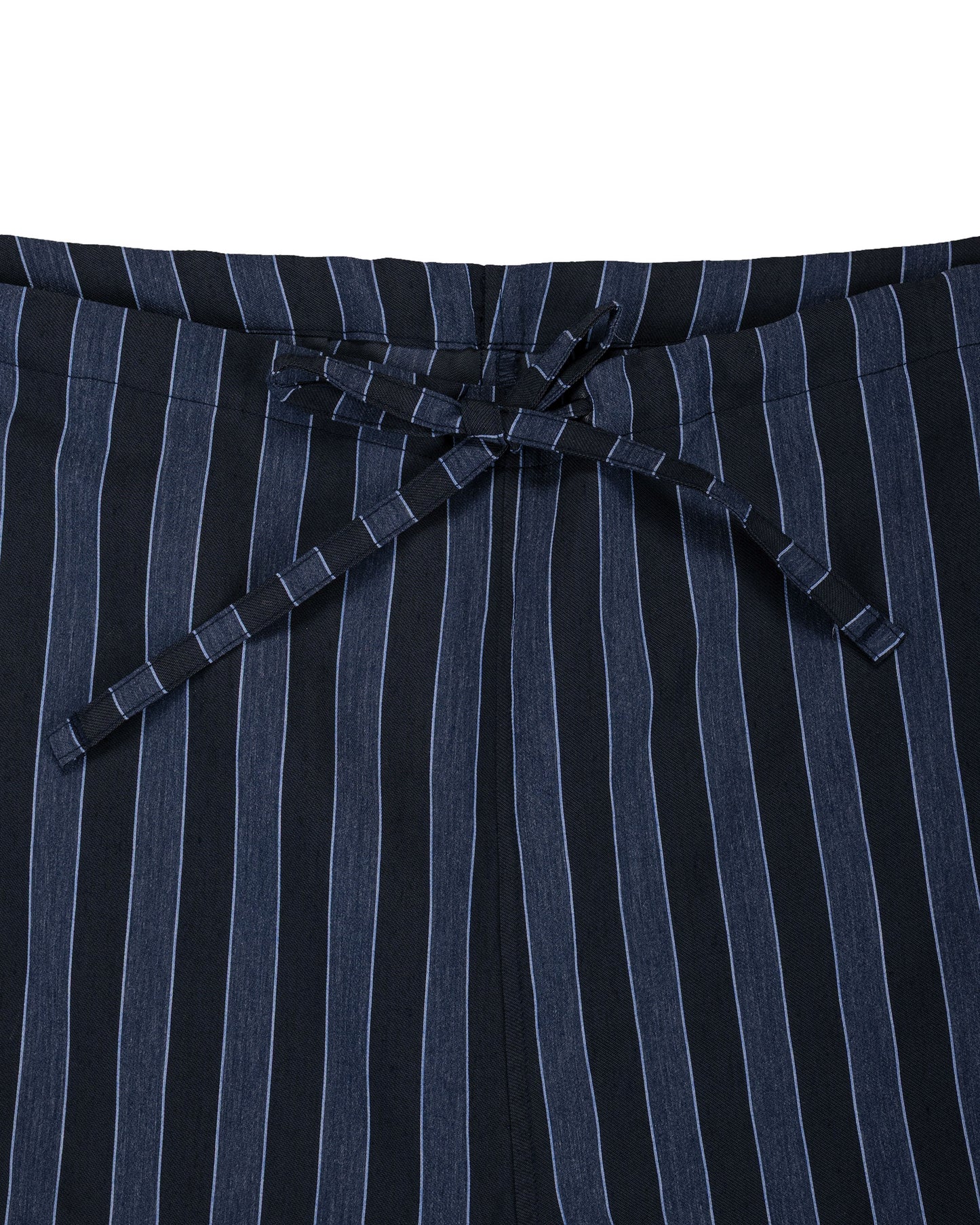 lost & found tss ts(s) Drawstring Shorts Bold Stripe Viscose/Polyester Cloth Navy