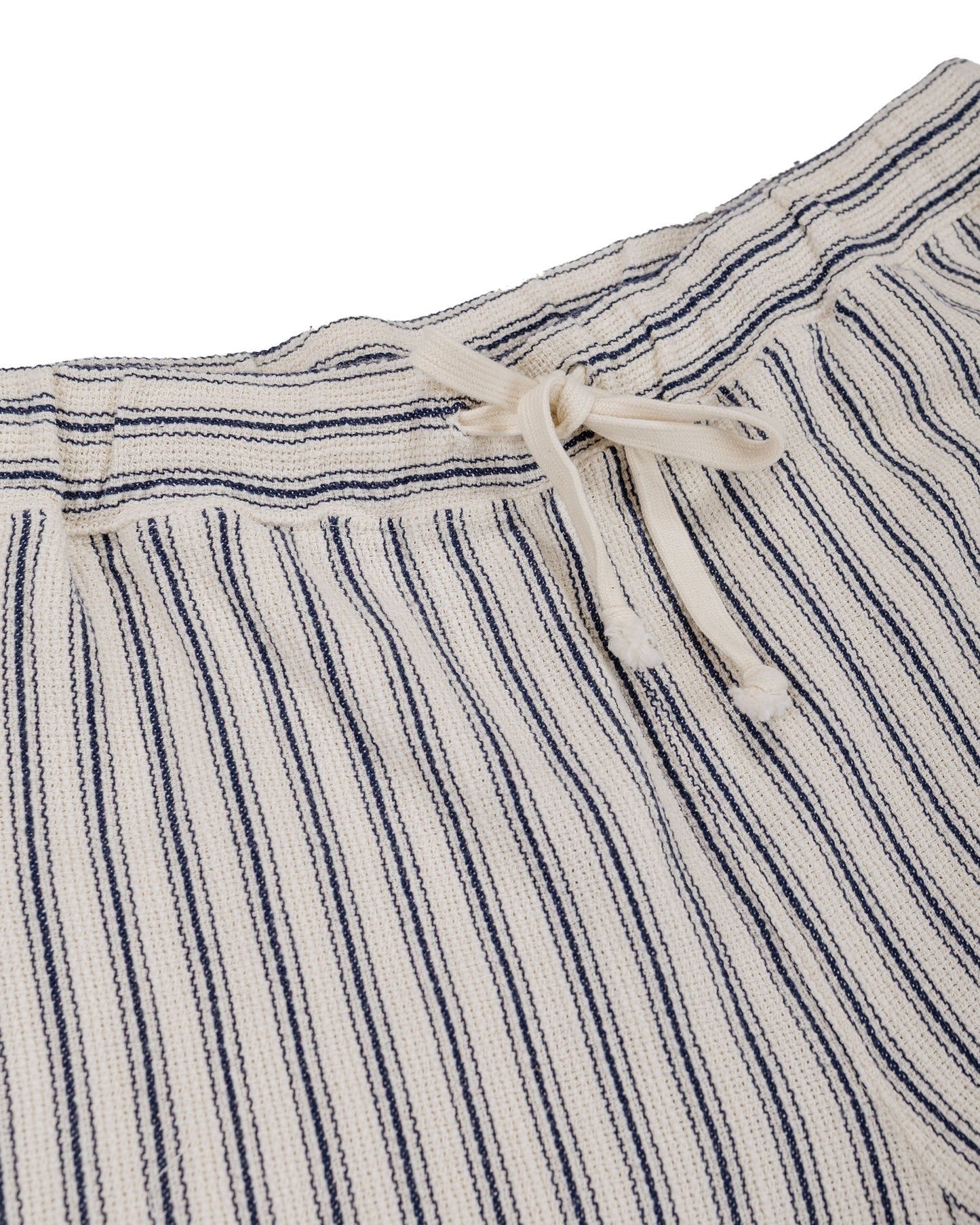 lost & found tss ts(s) Easy Fit Shorts Rustic Stripe Cotton Mesh Cloth Navy