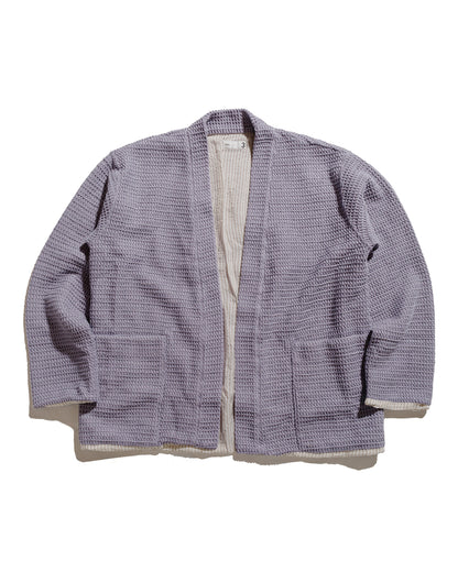 lost & found tss ts(s) Lined Easy Cardigan Cotton/Polyester Russell Knitting Jersey Lavender