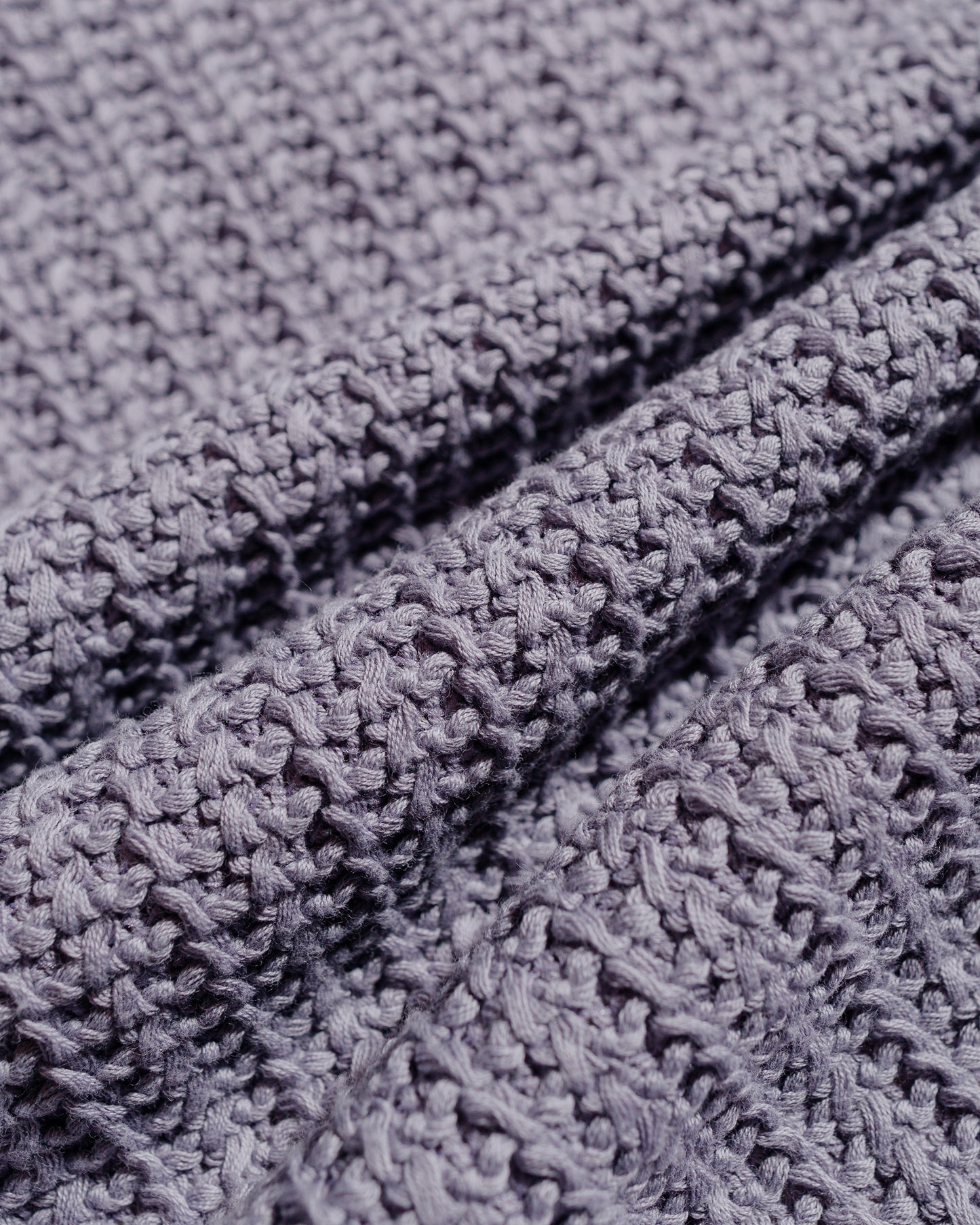 lost & found tss ts(s) Lined Easy Cardigan Cotton/Polyester Russell Knitting Jersey Lavender