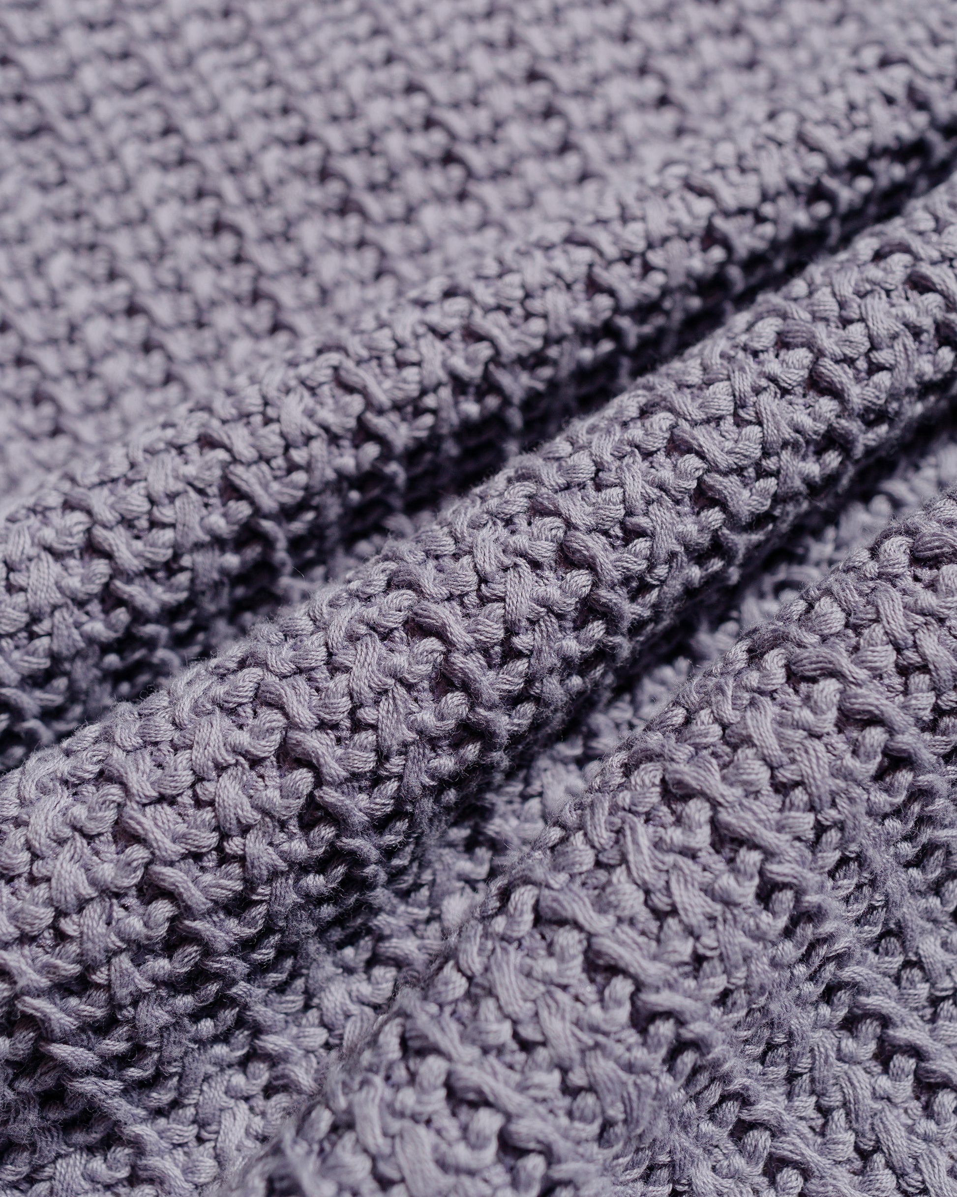 lost & found tss ts(s) Lined Easy Cardigan Cotton/Polyester Russell Knitting Jersey Lavender