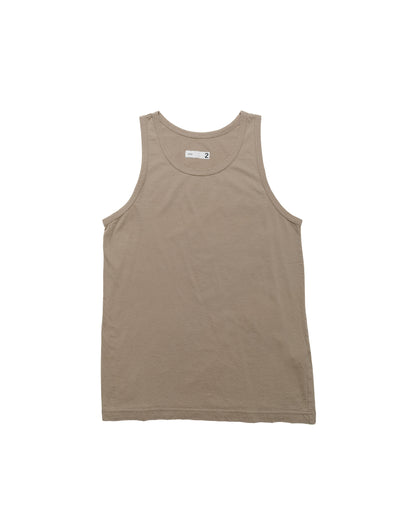 lost & found tss ts(s) Tank Top High Gauge Cotton Jersey Khaki