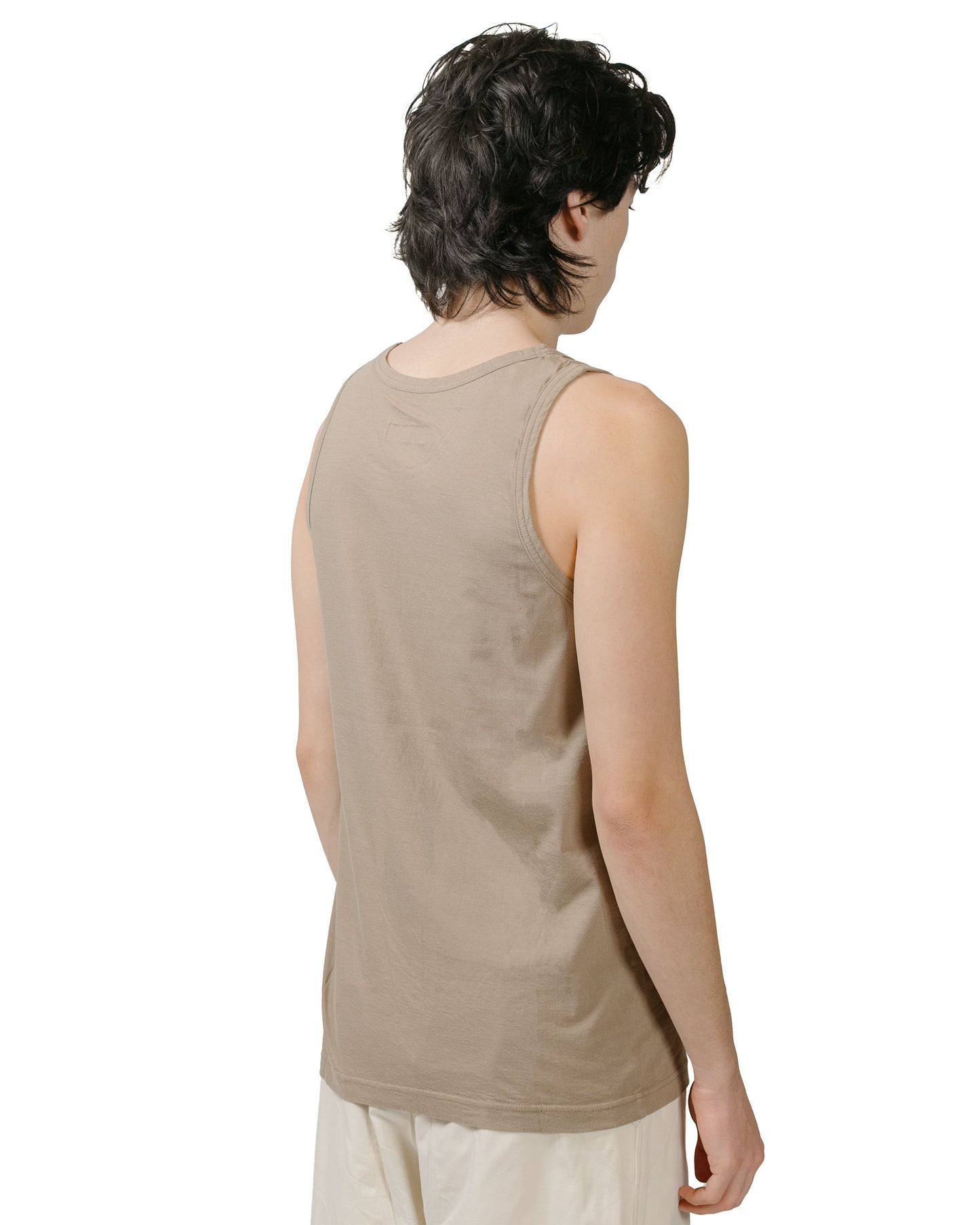 lost & found tss ts(s) Tank Top High Gauge Cotton Jersey Khaki