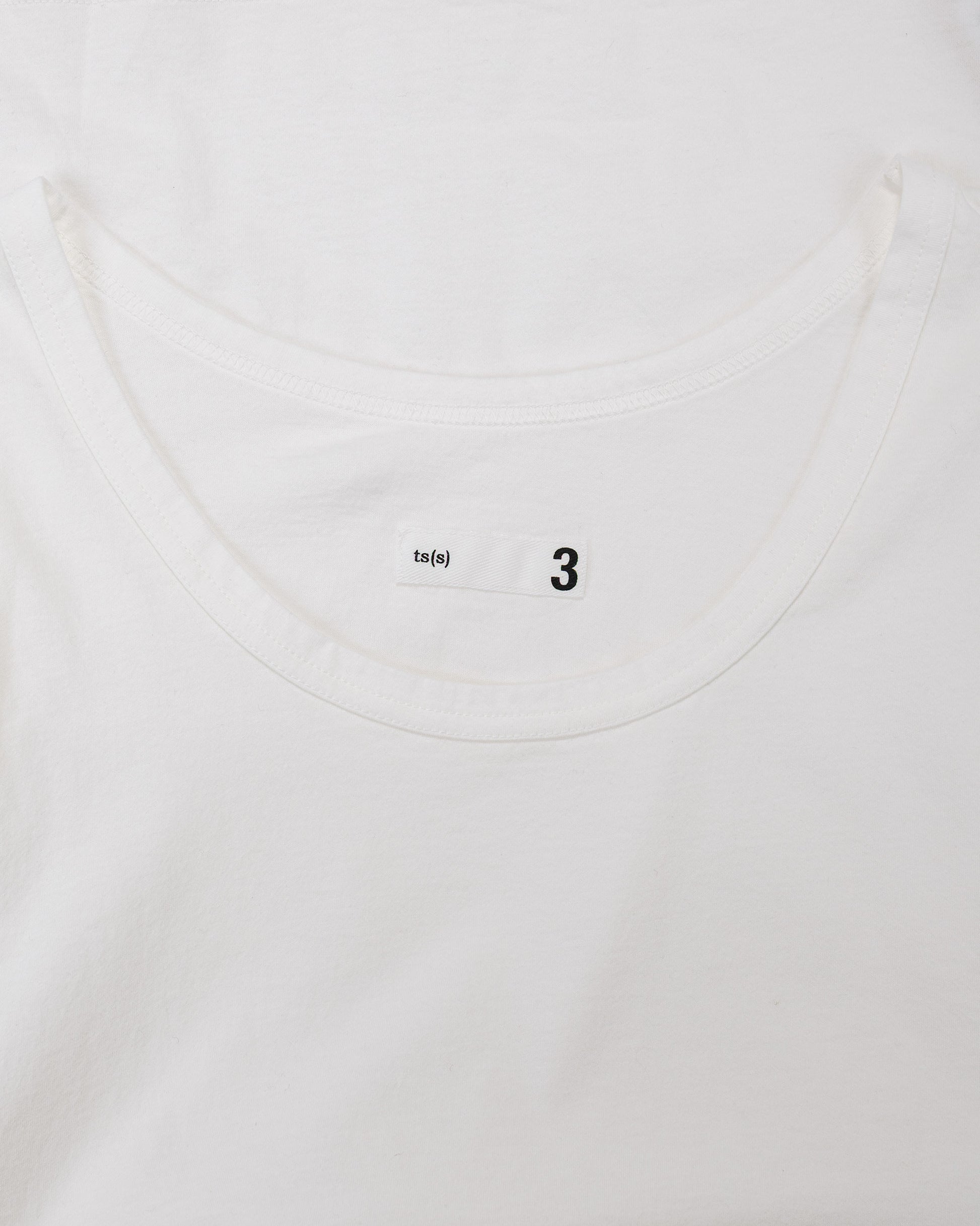 lost & found tss ts(s) Tank Top High Gauge Cotton Jersey Off White
