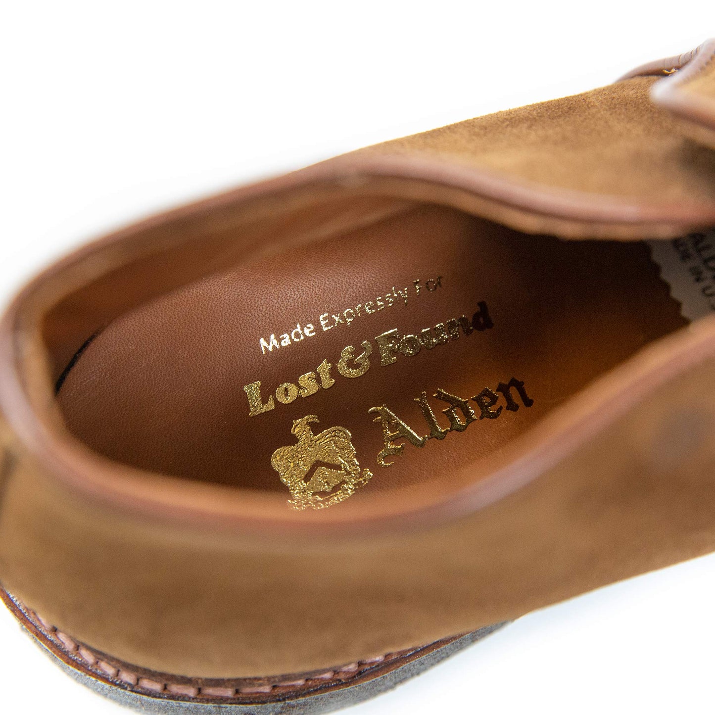 lost & found Alden Alden 750 Chukka Boot Snuff Suede