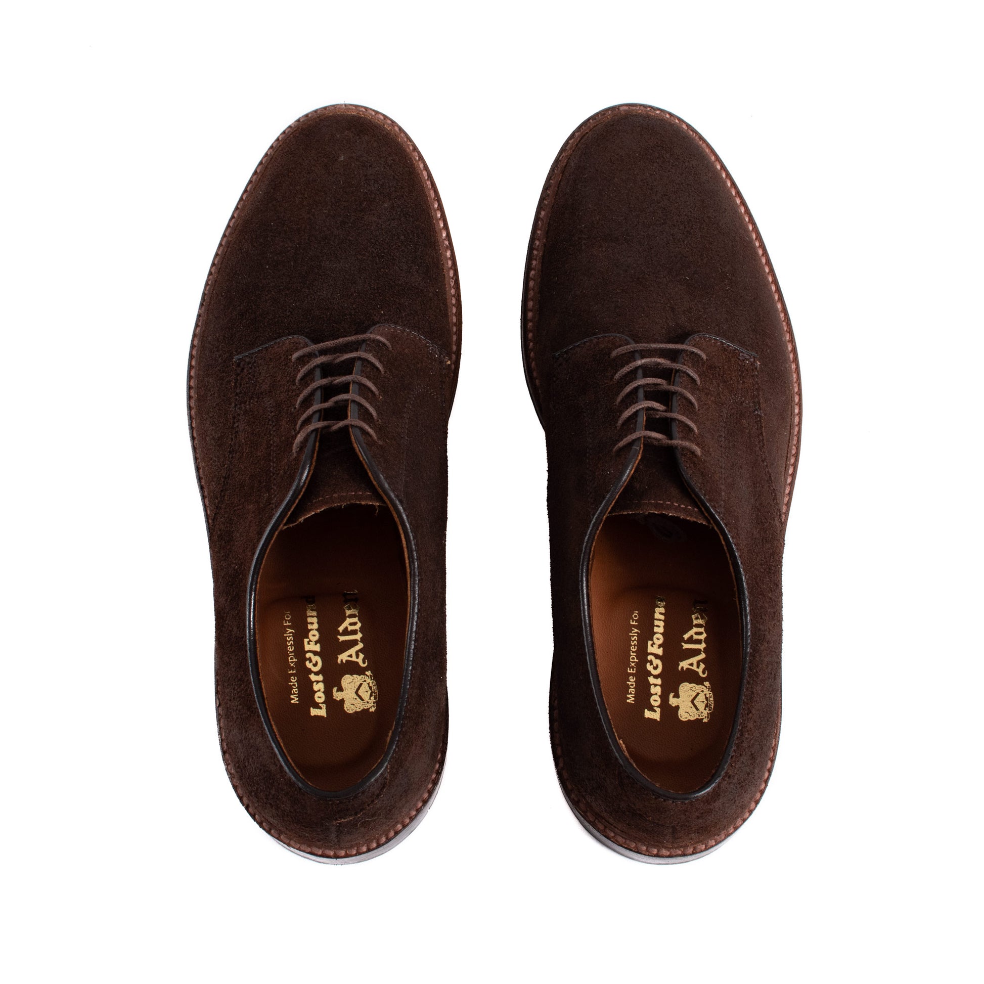 lost & found Alden Alden Dover Reverse Tobacco Chamois