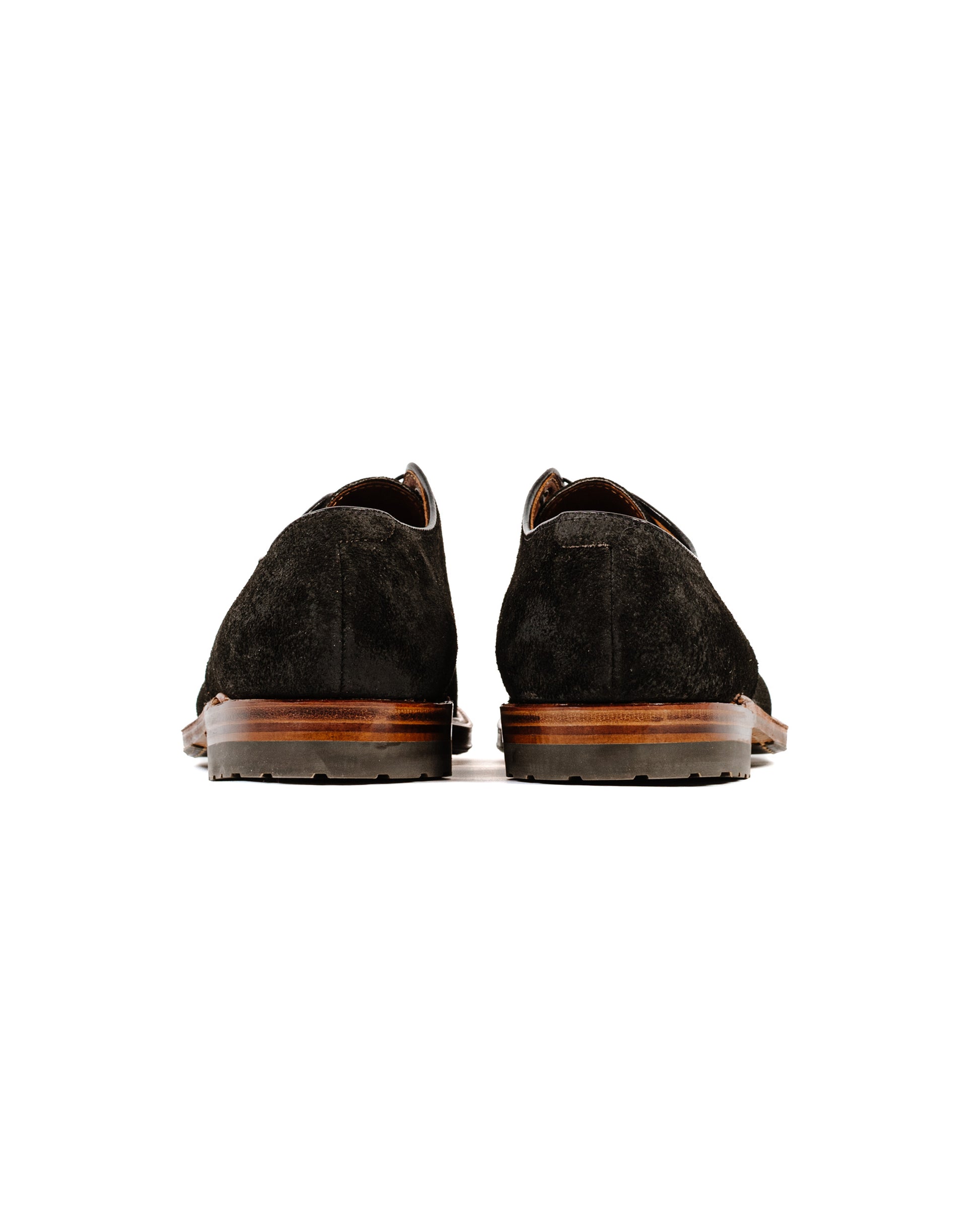 lost & found Alden Alden Indy Shoe Reverse Earth Chamois with Commando Sole G1602C