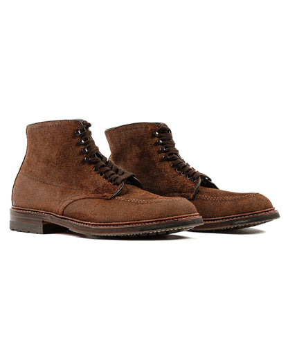 lost & found Alden Alden Mocc Toe Boot Reverse Tobacco Chamois 4015HC