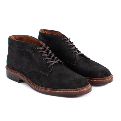 lost & found Alden Alden Six Eye Chukka Boot Reverse Earth Chamois