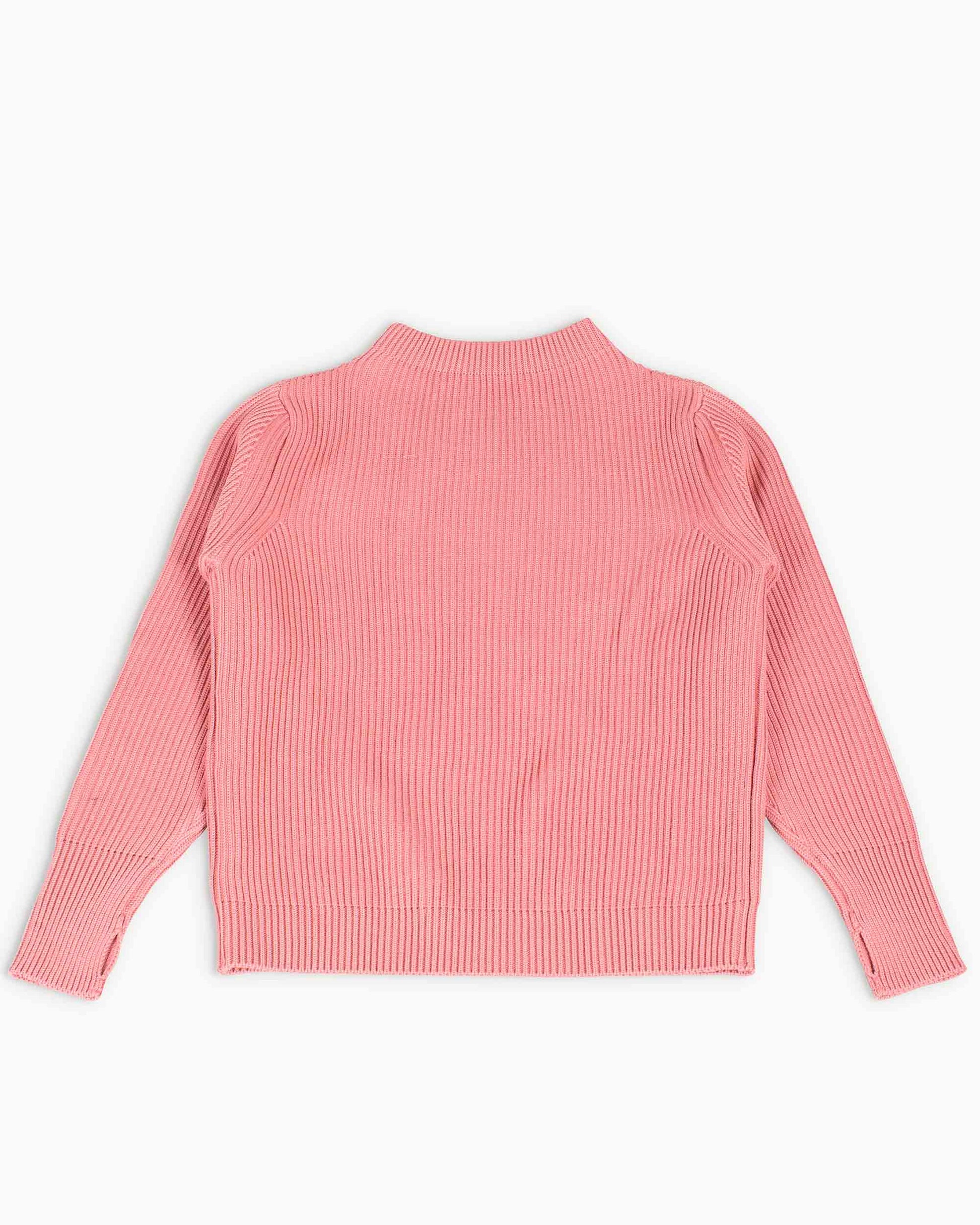 lost & found Andersen-Andersen Andersen-Andersen Navy Crewneck Lyserød
